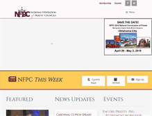 Tablet Screenshot of nfpc.org